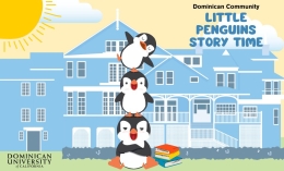 Dominican welcomes the community to little penguins story time