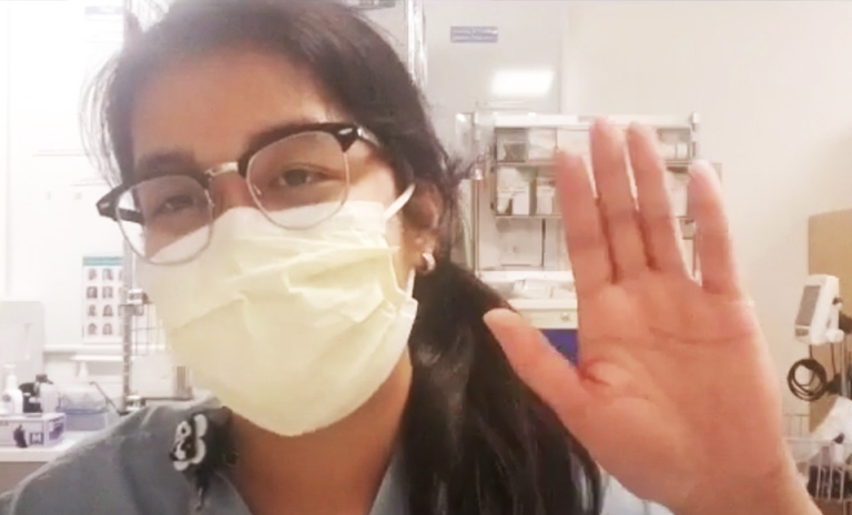 Nurse Records Video Message Inspired By Peeples Scholarship | Dominican ...